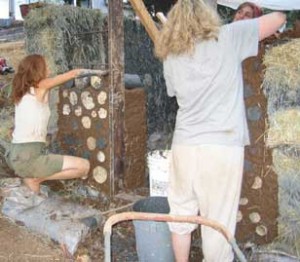 Building Cob/Cordwood Walls